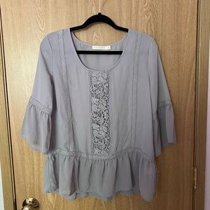 Grey blouse